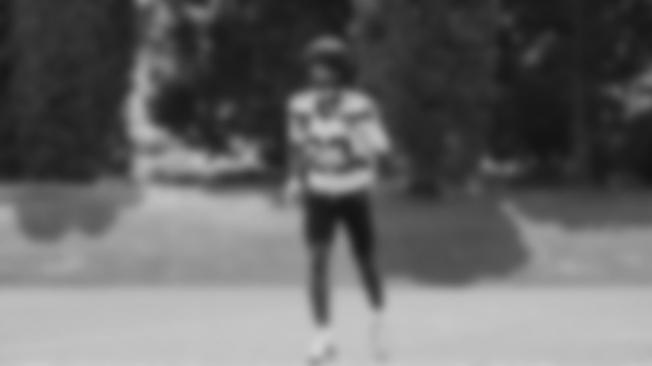 Seahawks cornerback Josh Jobe (29) practiced on day four of training camp on July 26, 2025 at the Virginia Mason Athletic Center.