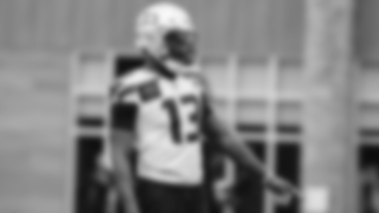 Seahawks linebacker Ernest Jones IV (13) practiced on Thursday, November 27, 2025 at the Virginia Mason Athletic Center.