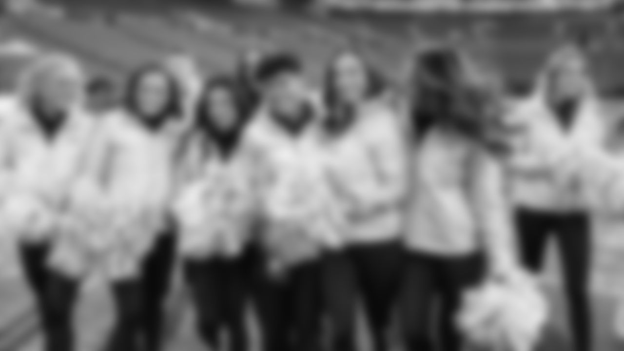 Seahawks Dancers Backstage in the NFC Championship on January 25, 2026.