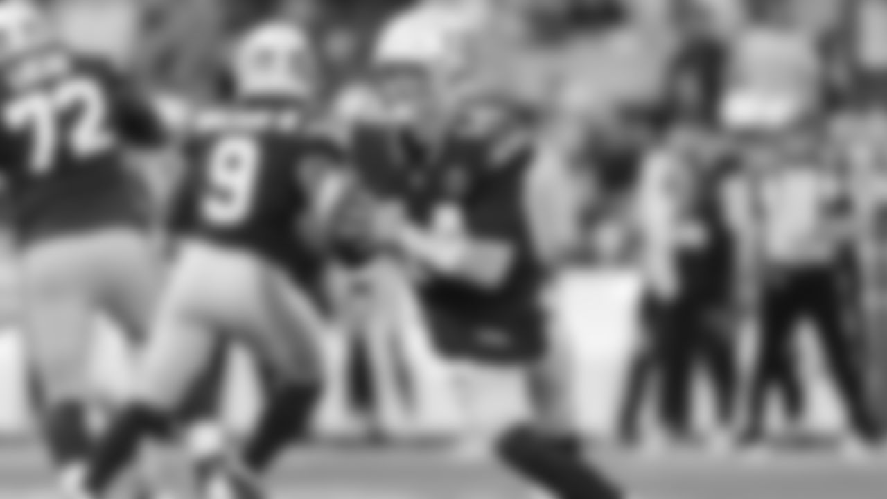 Seahawks quarterback Sam Darnold (14) vs. the Tampa Bay Buccaneers in Week 5.