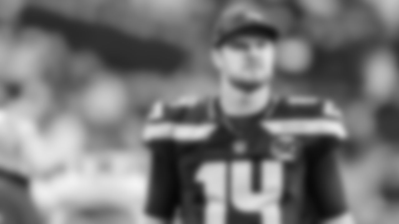 Seahawks quarterback Sam Darnold (14) vs. the Houston Texans in Week 7.