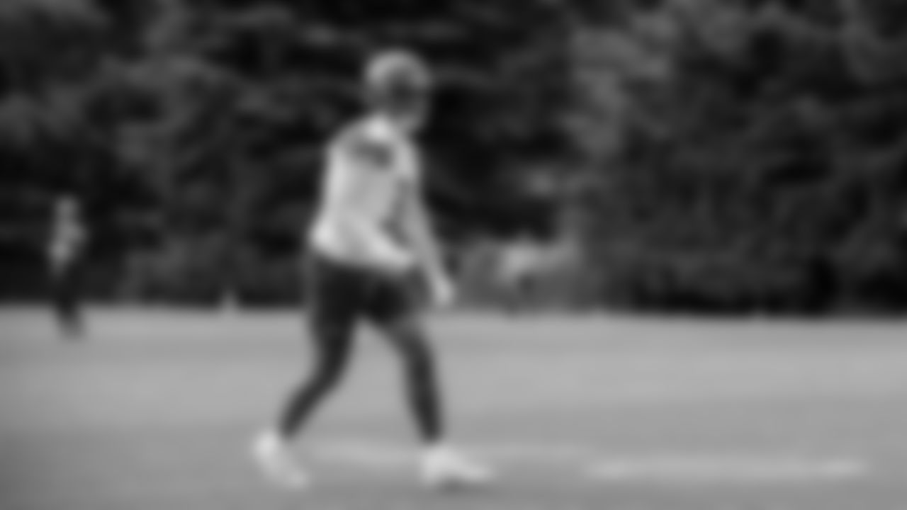 Seahawks safety Nick Emmanwori (3) participated in a workout on day two of OTAs on Thursday, May 29, 2025 at the Virginia Mason Athletic Center.
