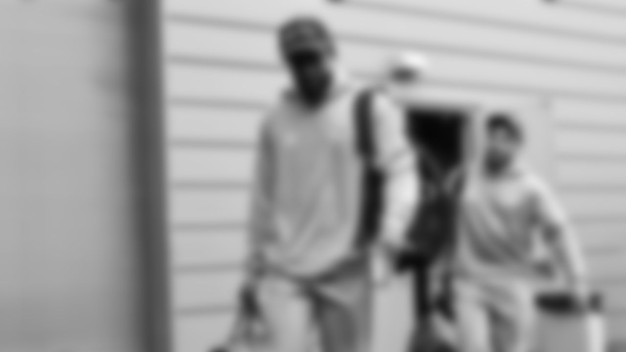 Seahawks cornerback Shemar Jean-Charles (34) departed the Virginia Mason Athletic Center on Sunday, February 1, 2026.