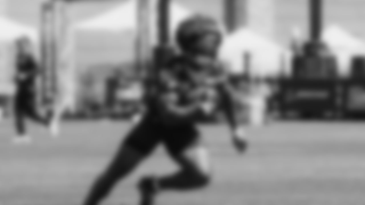 Seahawks running back Kenneth Walker III (9) practiced on day two of training camp on July 24, 2025 at the Virginia Mason Athletic Center.