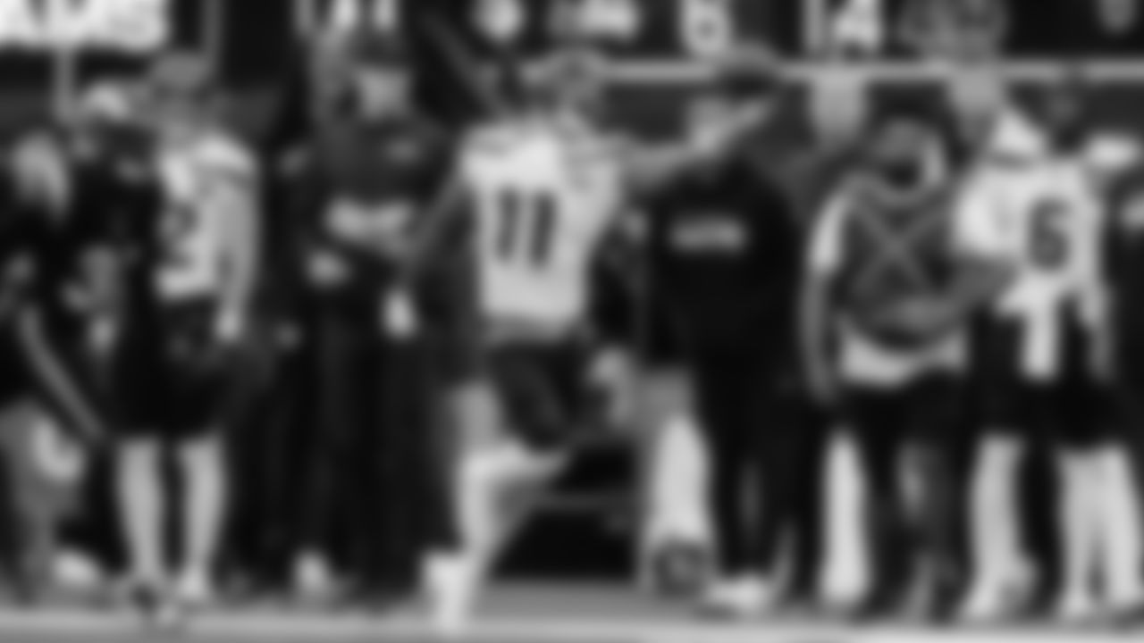 Seahawks wide receiver Jaxon Smith-Njigba (11) at L.A. Rams in Week 11.