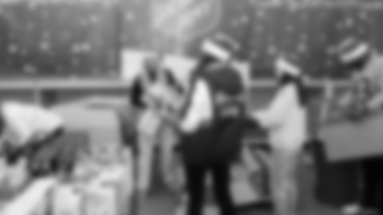 In spirit of the holiday season, the Seahawks volunteered on Wednesday, December 10th, 2025, at the Salvation Army Christmas Warehouse in Tukwila, WA, where they sorted donated toys and contributed $1,000 worth of additional toy donations.