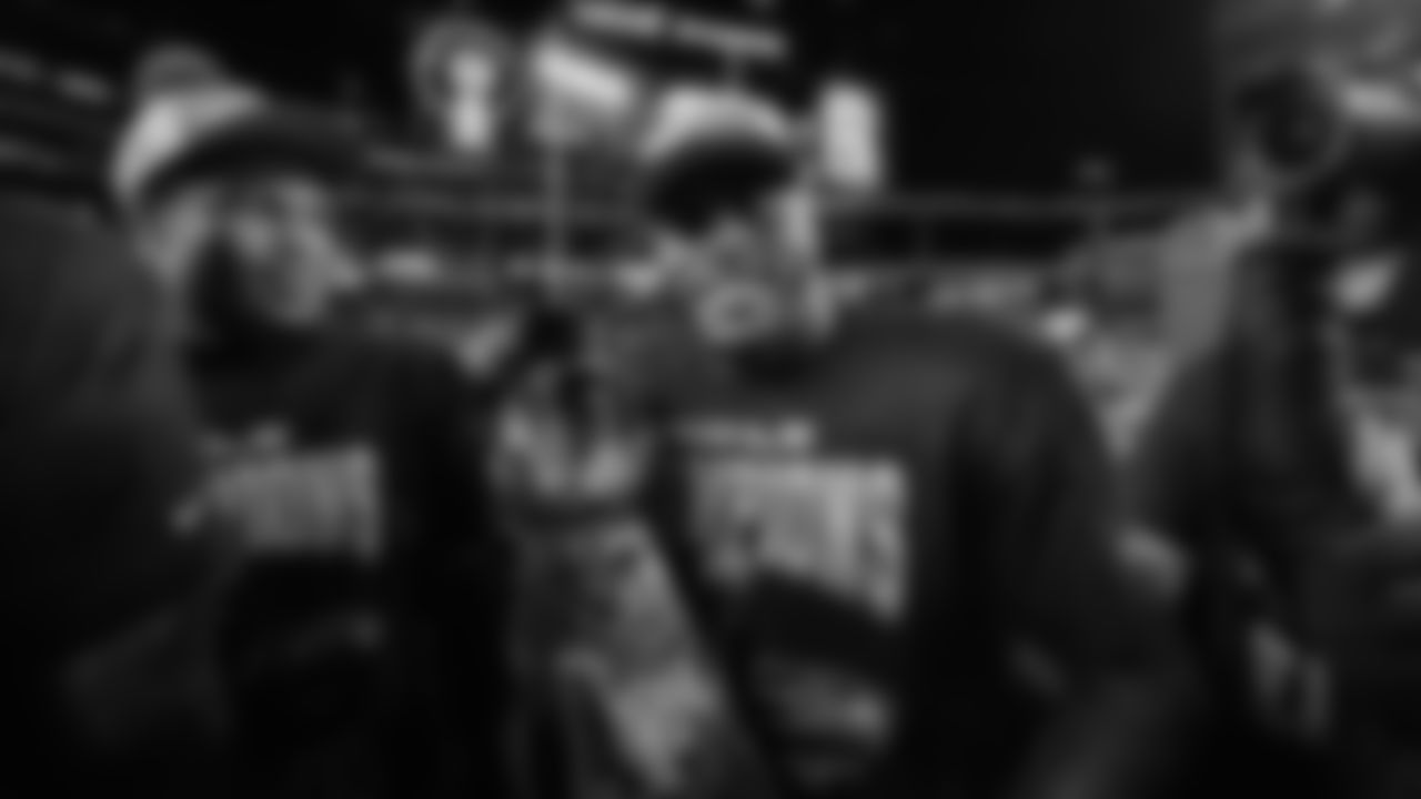 The Seahawks celebrated the 29-13 victory vs. the Patriots in Super Bowl LX.