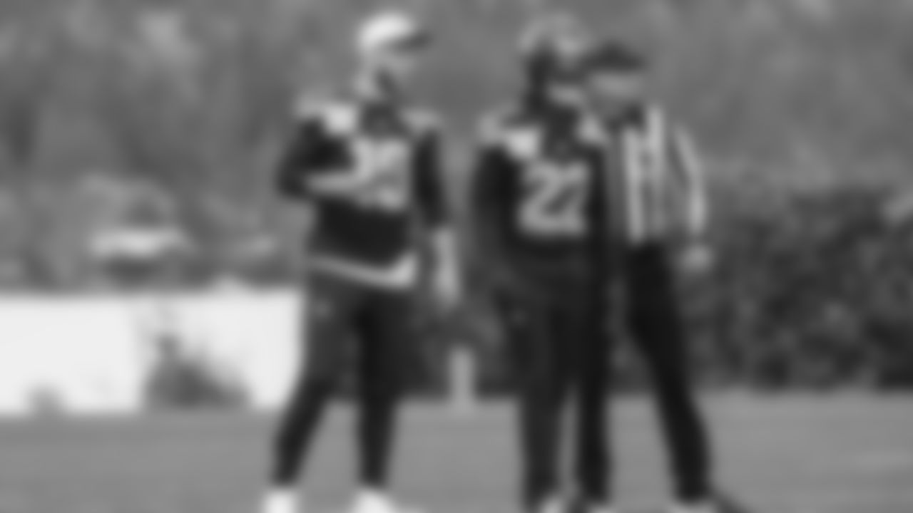 Seahawks wide receiver Cooper Kupp (10) and wide receiver Rashid Shaheed (22) at practiced on Wednesday, November 5, 2025 at the Virginia Mason Athletic Center.