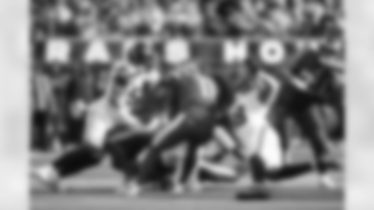 Seahawks linebacker Derick Hall (58) at the Week 18 matchup against the Los Angeles Rams at SoFi Stadium on Sunday, January 5, 2025.