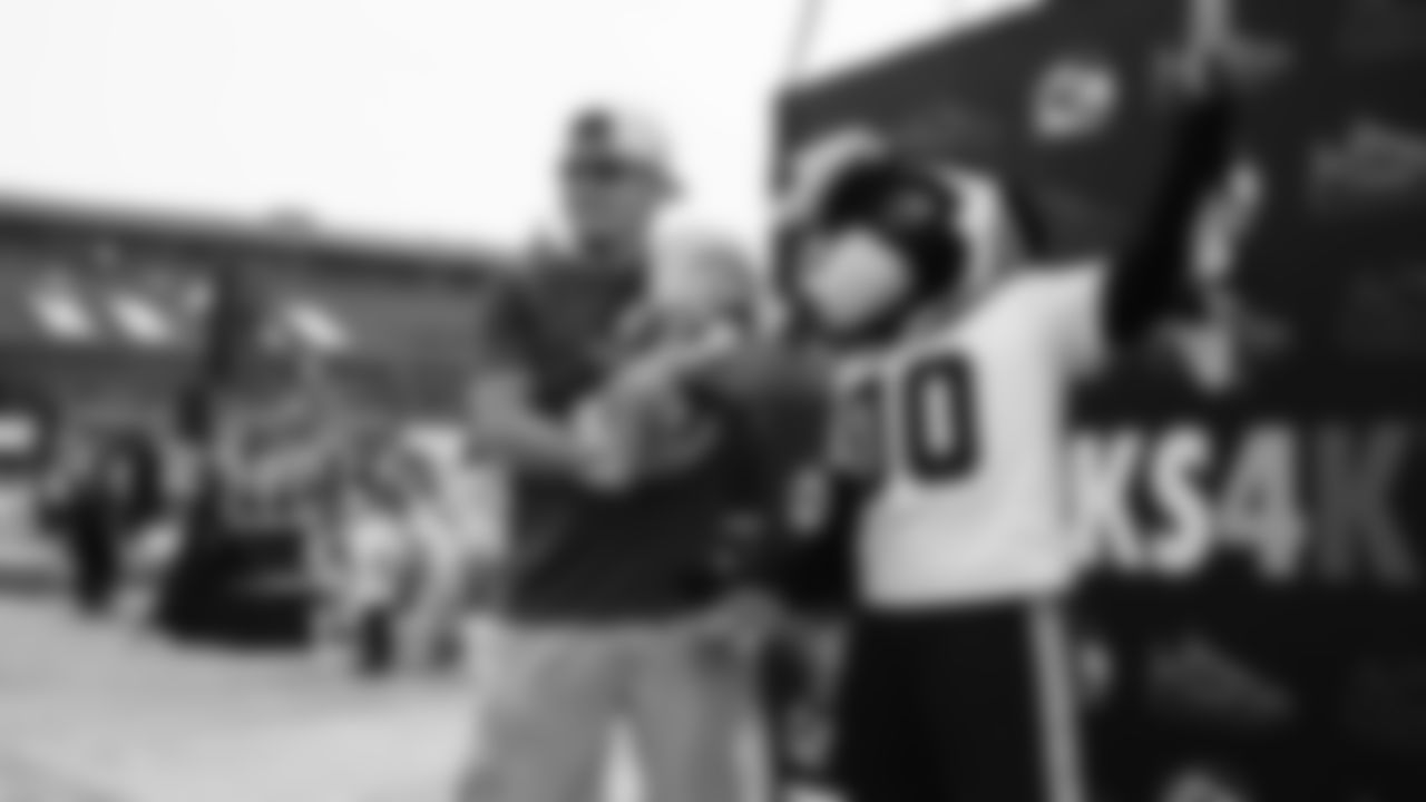 The Seattle Seahawks hosted a party at Pier 58 at the Seattle Waterfront Park on September 4, 2025 to help get fans excited for the start of the regular season.