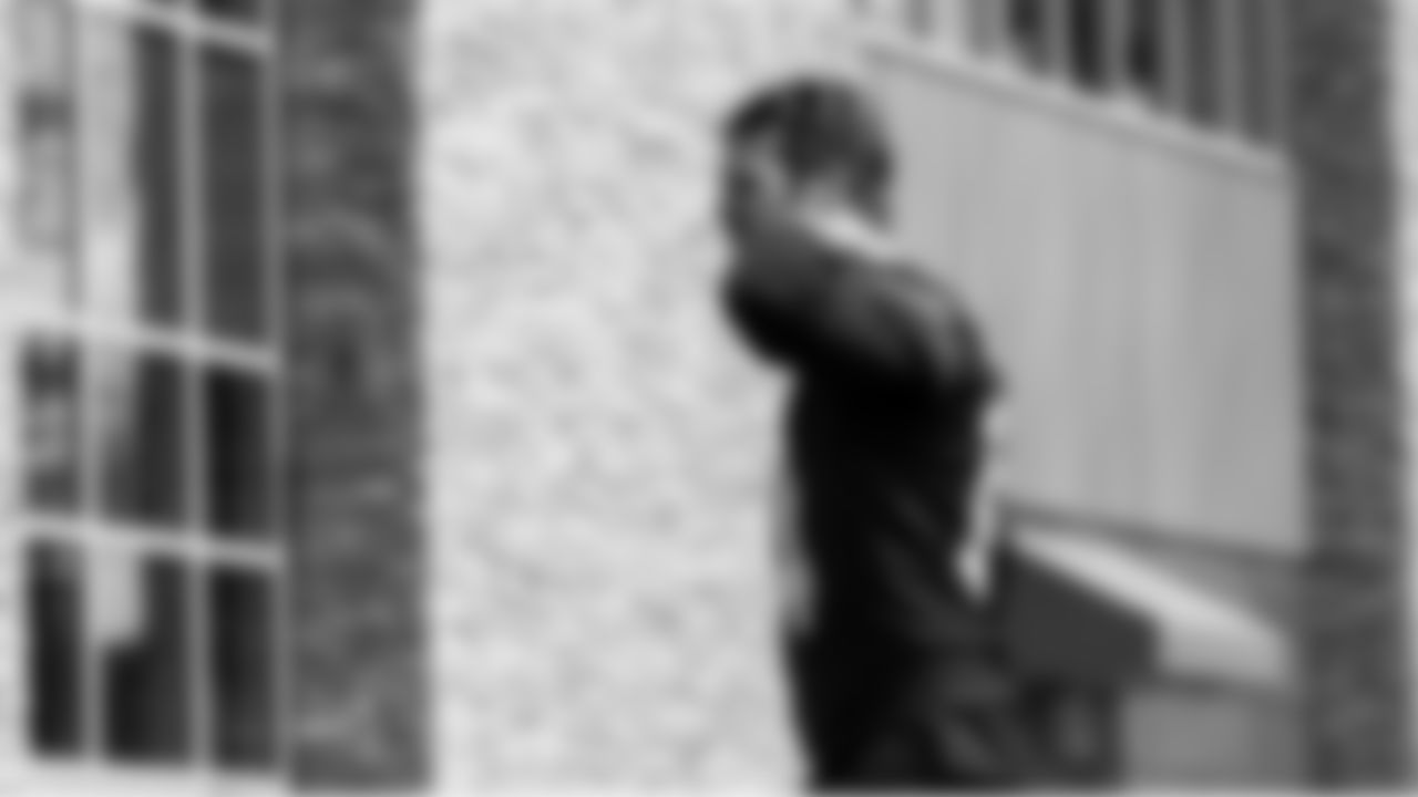Seahawks quarterback Sam Darnold (14) participated in a workout on day two of OTAs on Thursday, May 29, 2025 at the Virginia Mason Athletic Center.