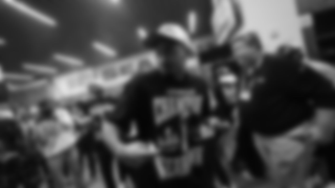 The Seahawks celebrated the 29-13 victory vs. the Patriots in Super Bowl LX.