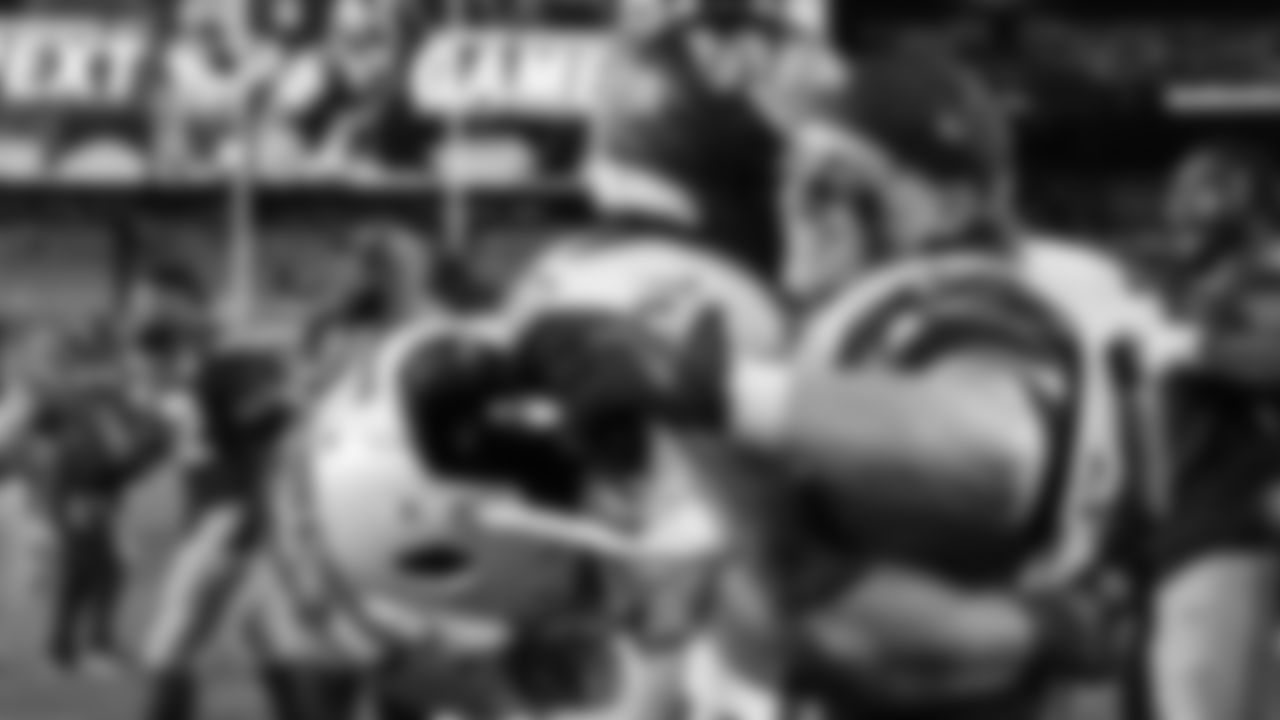 The Seahawks celebrated the victory over the Washington Commanders on Sunday Night Football at Northwest Stadium.