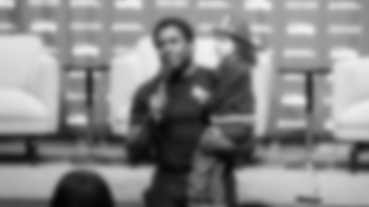 On February 19, ONYX, the Seahawks Black Employee Resource Group, in partnership with the DEI team, hosted its 2nd annual Black History Month celebration, 50 Years Strong: Celebrating Black Excellence & the Seahawks Legacy, at the Virginia Mason Athletic Center.