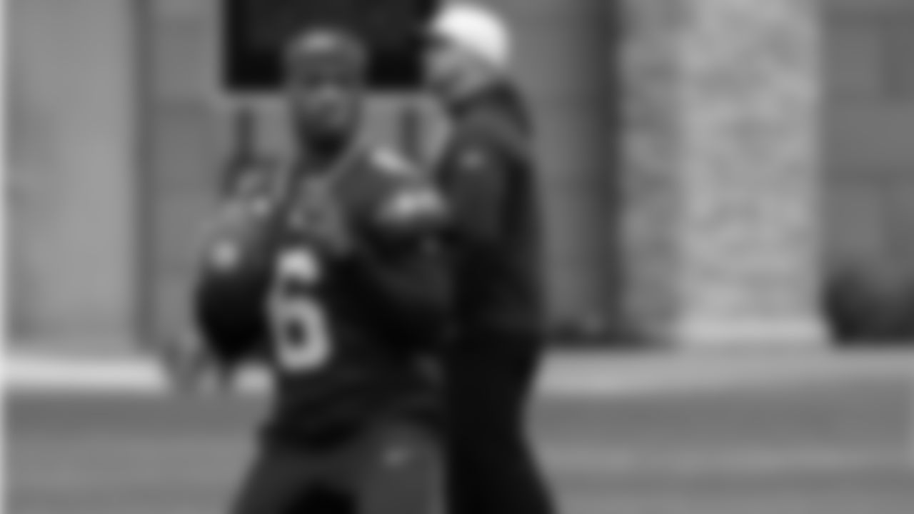 Seahawks quarterback Jalen Milroe (6) participated in a workout on May 13, 2025 at the Virginia Mason Athletic Center.