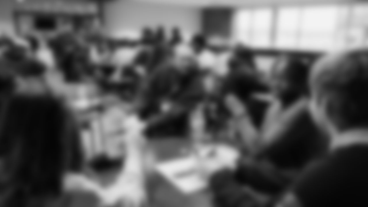 In partnership with BECU, the Seahawks continued their programming with a special visit and words of encouragement from Mike Morris, as the session explored how sport can be a vehicle for change.