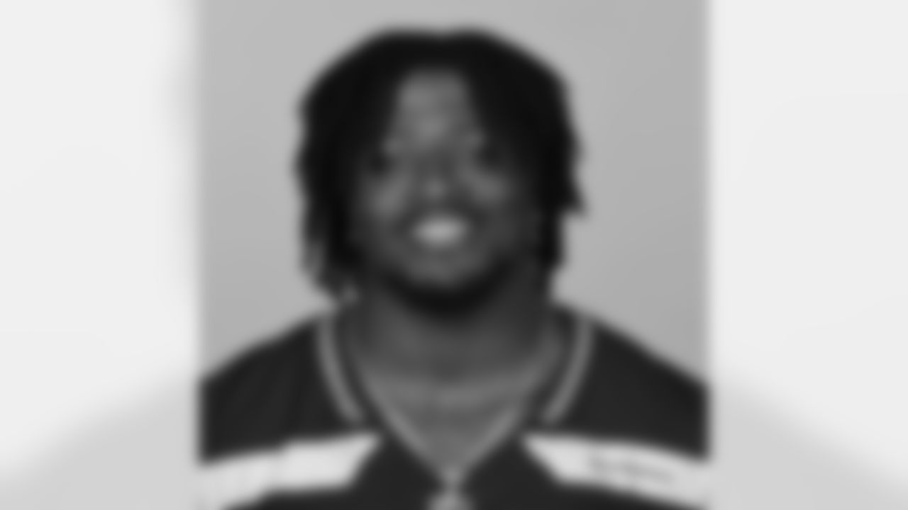 This is a 2024 photo of Tyrice Knight of the Seattle Seahawks NFL football team. This image reflects the Seahawks active roster as of June 10, 2024 when this image was taken. (AP Photo)