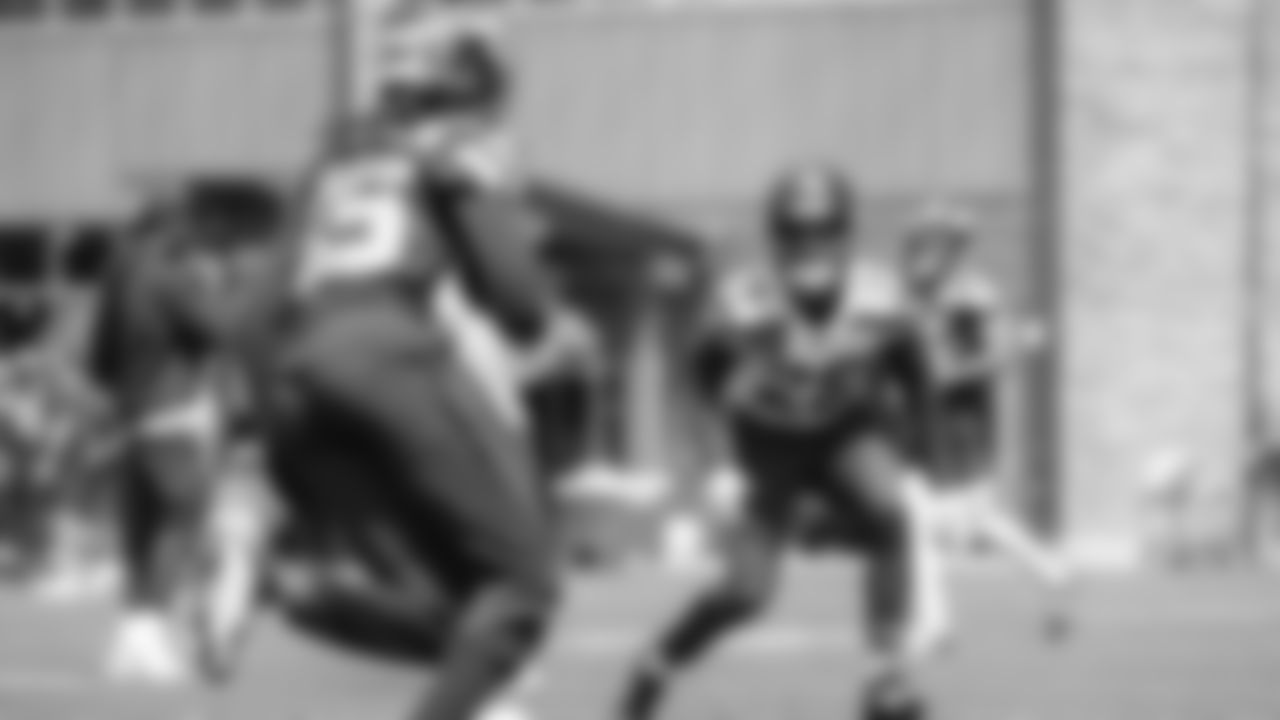 Seahawks cornerback Nehemiah Pritchett (28) participated in a workout on day four of OTAs on Monday, June 2, 2025 at the Virginia Mason Athletic Center.
