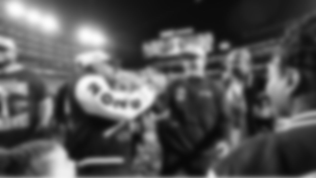 The Seahawks celebrated the 29-13 victory vs. the Patriots in Super Bowl LX.