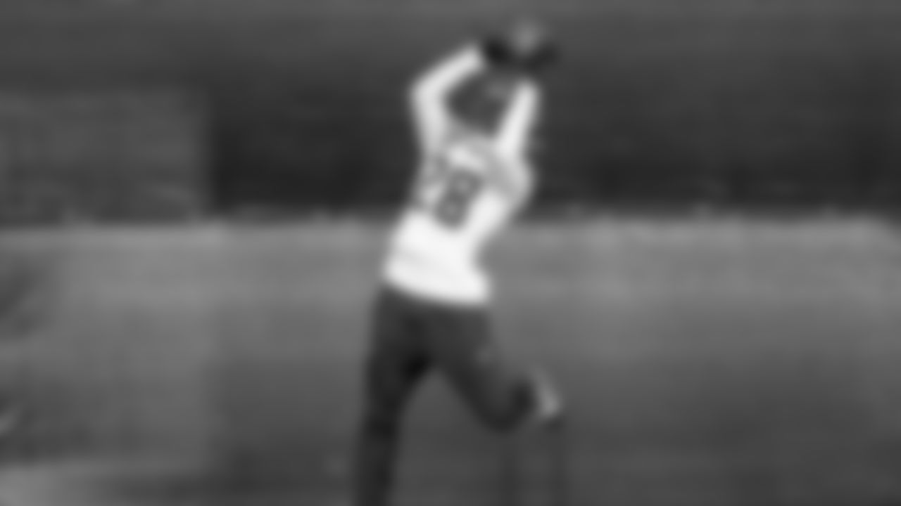 Seahawks cornerback Nehemiah Pritchett (28) practiced on February 5, 2026 in San Jose, California.