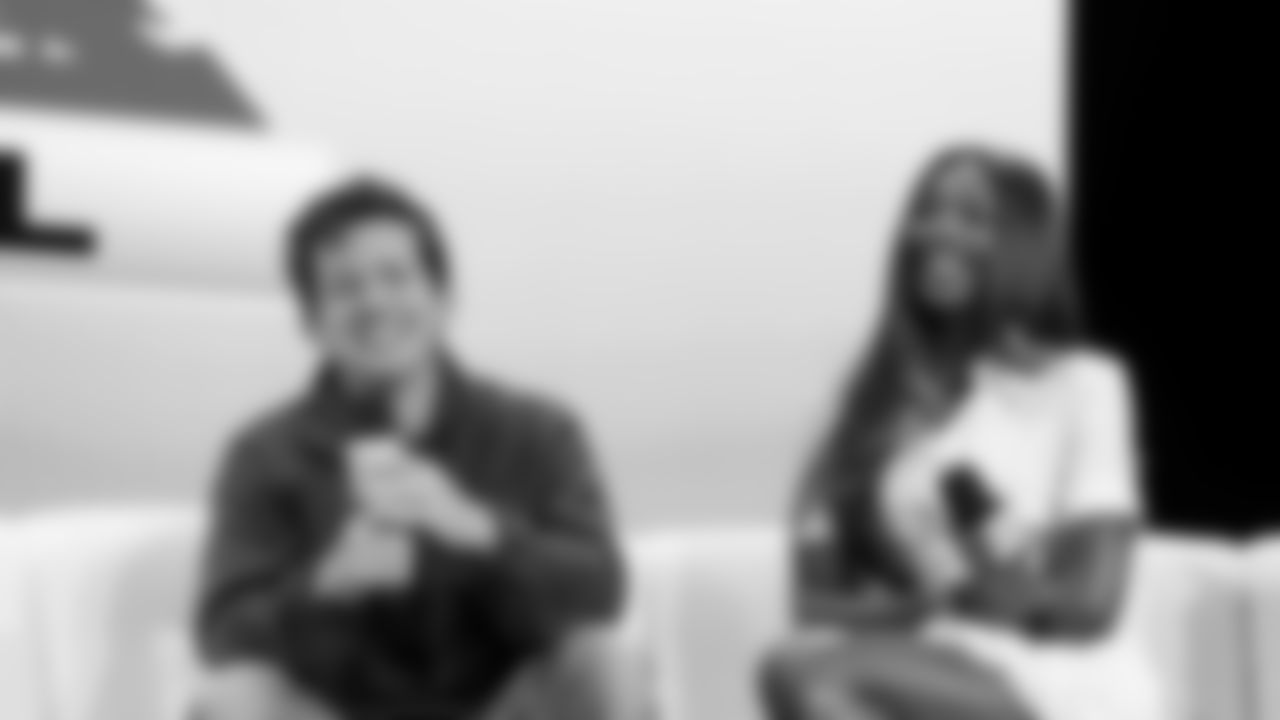 Charlie Puth, Coco Jones and Brandi Carlile answer questions at the Apple Music Halftime Show press conference ahead of the Super Bowl 60 football game on Thursday, February 5, 2026 in San Francisco. (Logan Bowles/NFL)