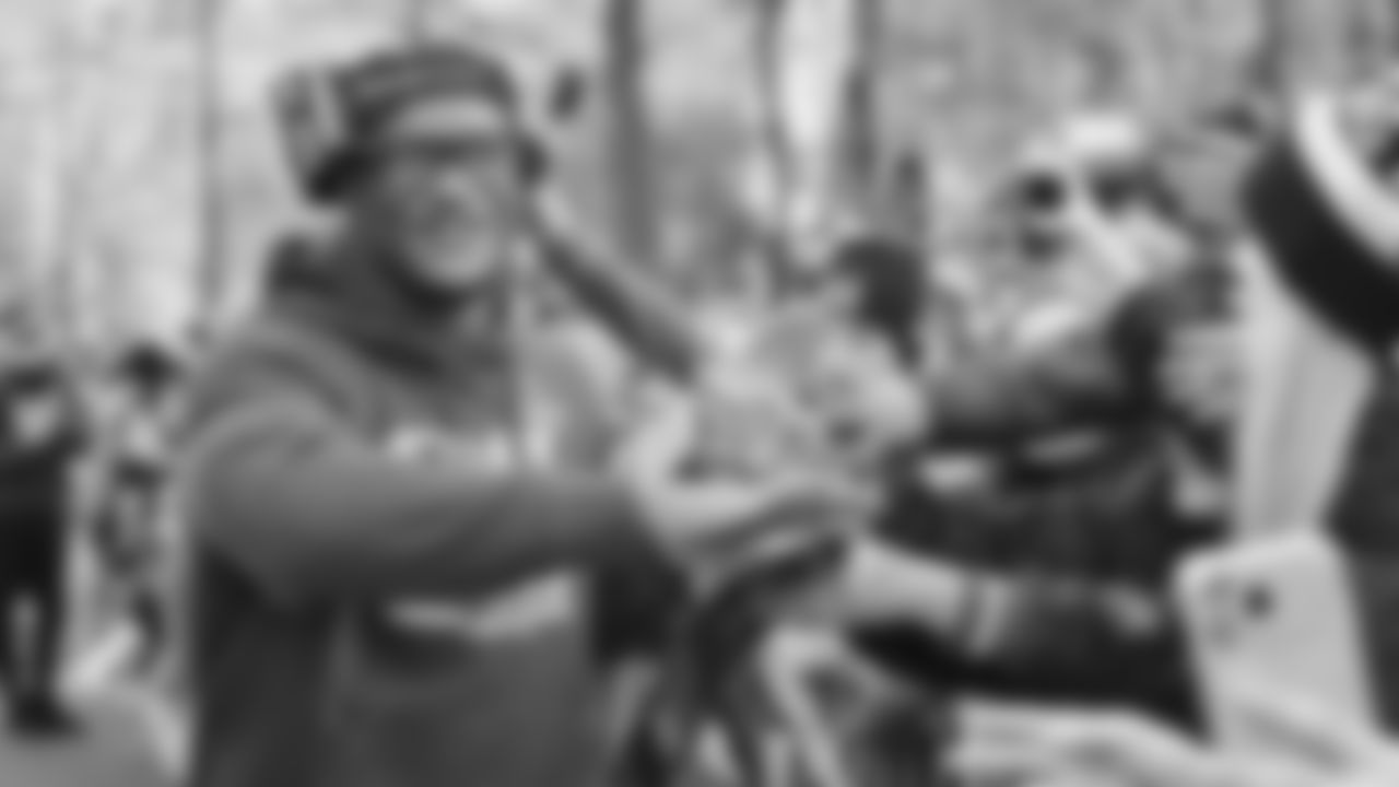 The Seahawks participated in the World Championship Parade through downtown Seattle on February 11, 2026.