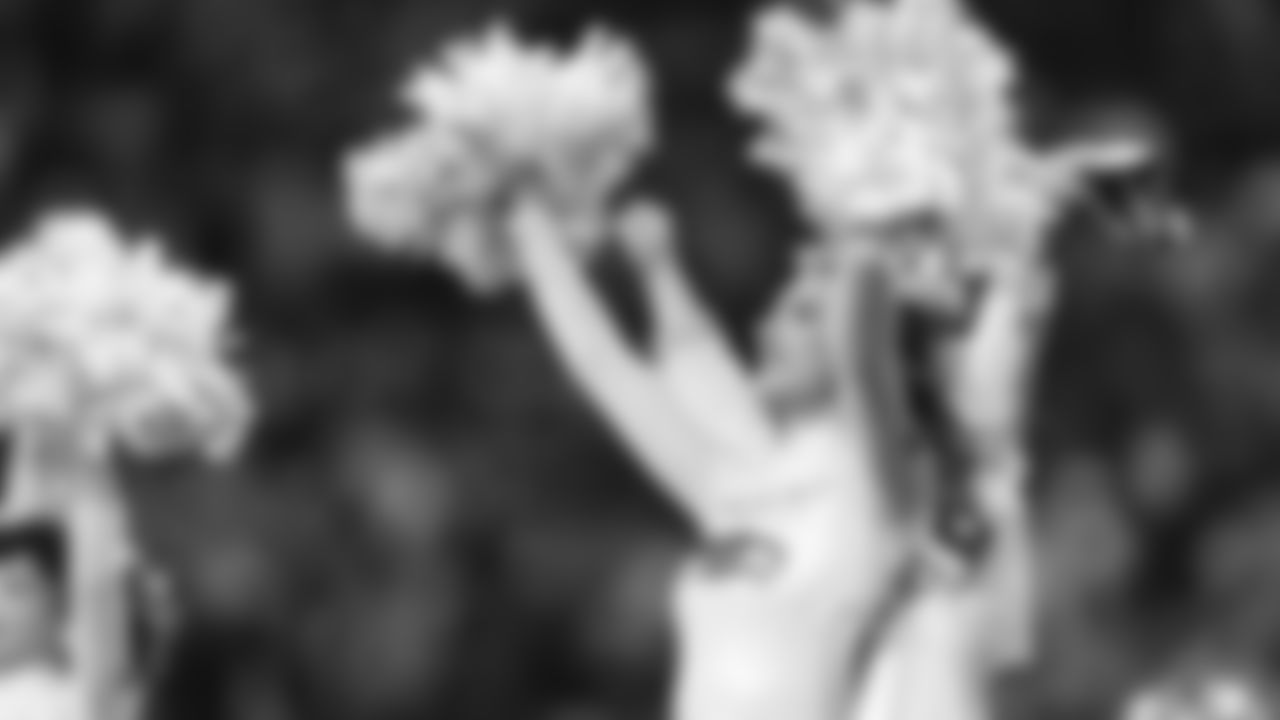 Seahawks dancers on week 7 vs. the Houston Texans on October 20, 2025.