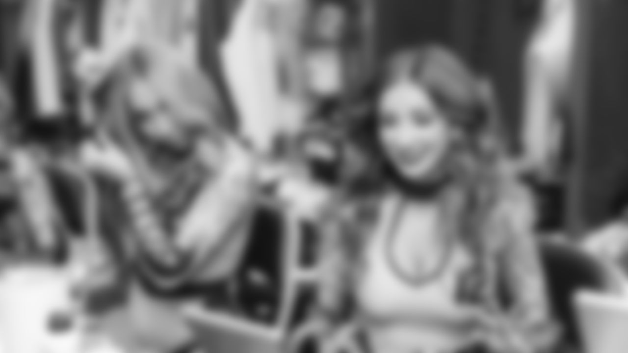 A behind the scenes look at the Seahawks Dancers during Week 16 vs. the Rams on December 18th, 2025.