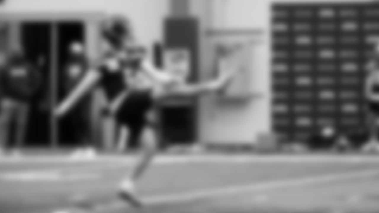 Seahawks kicker Jason Myers (5) practiced on Wednesday, December 10, 2025 at the Virginia Mason Athletic Center.