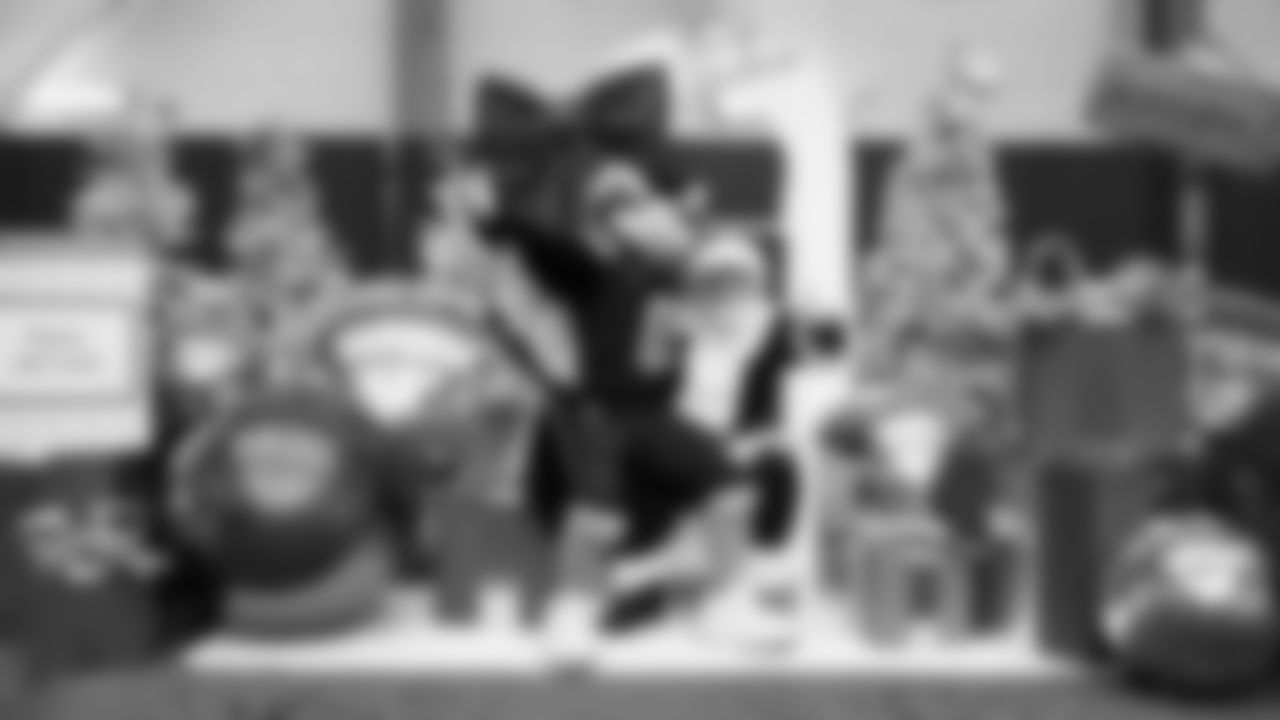 Seahawks Legends hosted a holiday event at the Virginia Mason Athletic Center on December 10, 2025.