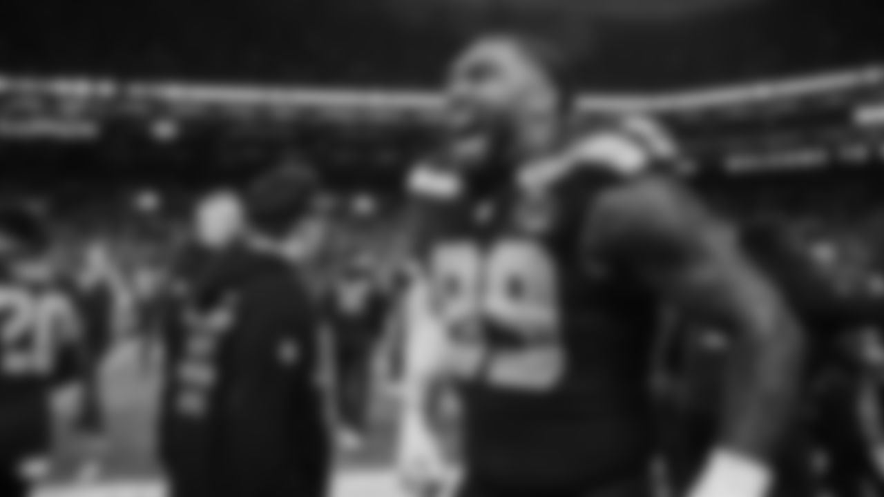 The Seahawks celebrated the 18-16 victory vs. the Colts in Week 15 at Lumen Field.