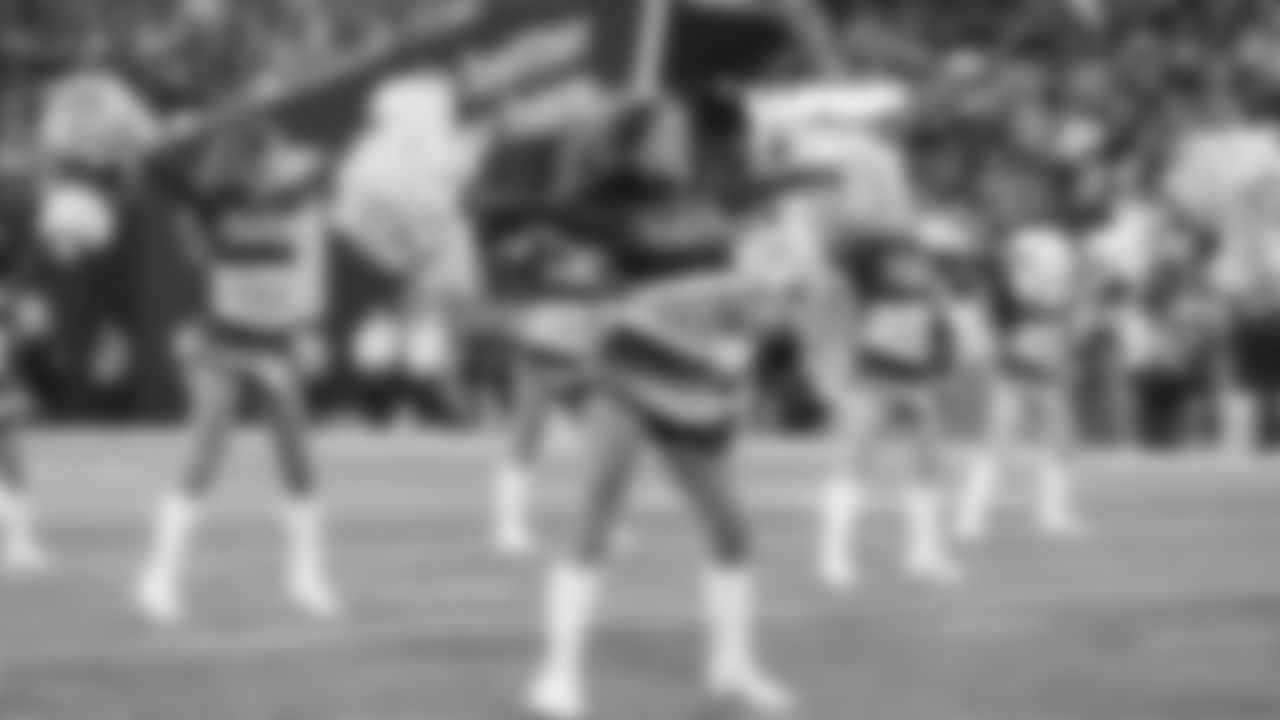 Seahawks Dancers at NFC Championship Game on January 25, 2026.