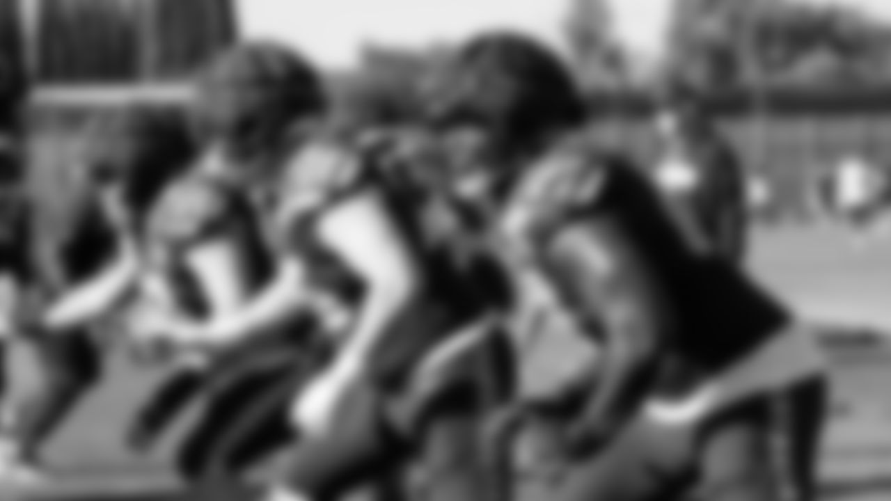 Seahawks tackle Charles Cross (67) practiced on Wednesday, February 4, 2026 in San Jose, California.