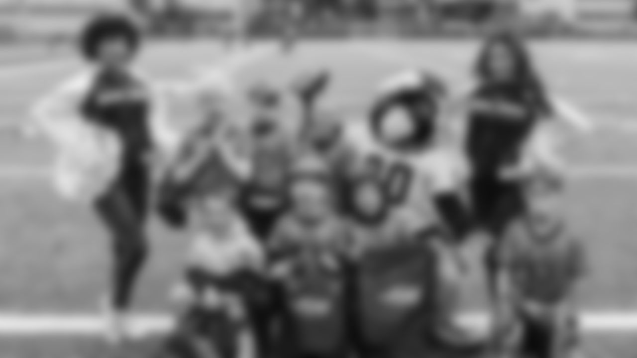 The Seahawks had another round of surprise game day visits at three Seahawks Flag Football League locations on Sunday, October 12th, 2025