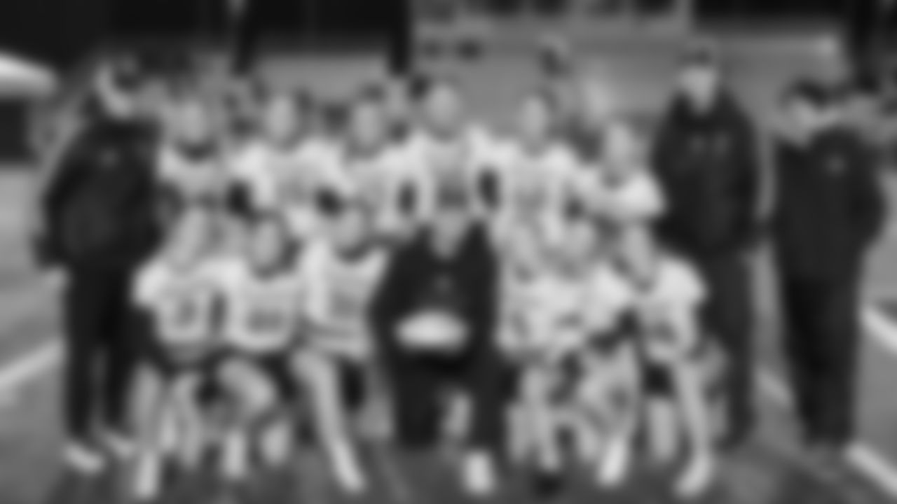 The Seahawks visited Lake Washington High School on Thursday, December 11, 2025 with Seahawks Cornerback Josh Jobe for the second Girls Flag Takeover of the season featuring varsity games between Issaquah High School vs. Juanita High School and Skyline High School vs. Lake Washington High School.