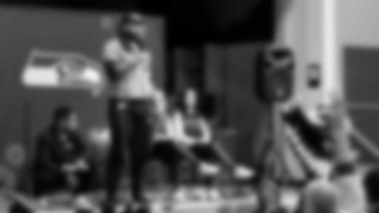 The Seahawks visited Midway Elementary as part of the 12 Pages Reading Program on November 21, 2025.