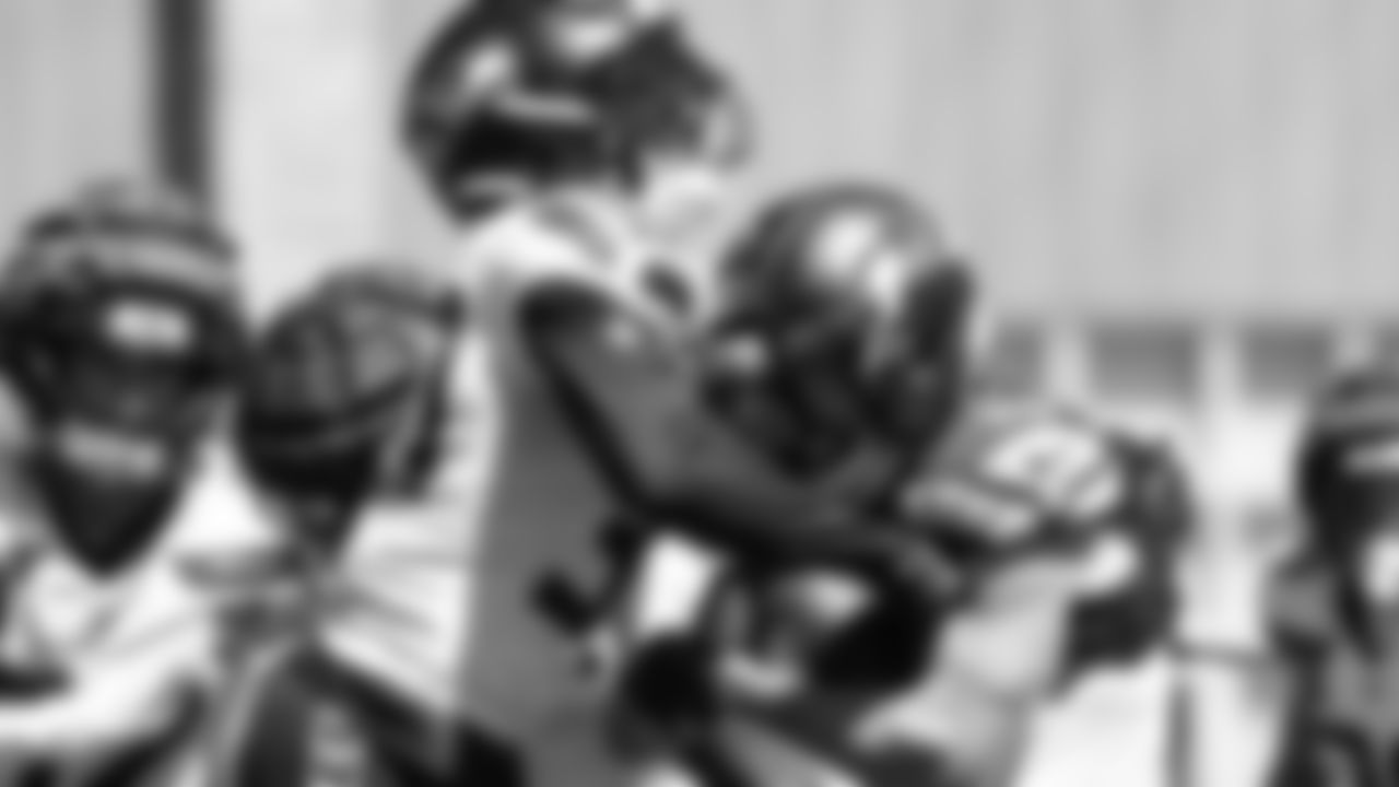 Seahawks wide receiver Cooper Kupp (10) practiced on day six of training camp on July 29, 2025 at the Virginia Mason Athletic Center.