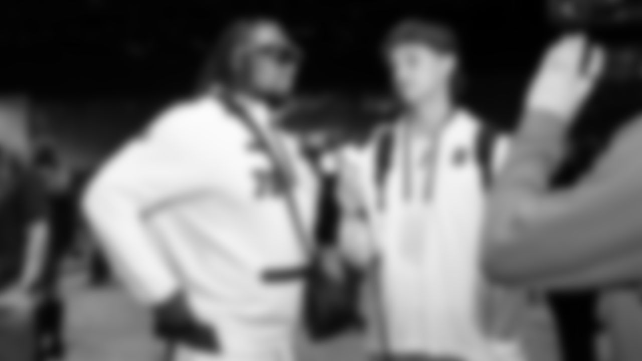 The Seattle Seahawks took part in 'Super Bowl Opening Night' on Monday, February 2 to kickoff Super Bowl LX week in the Bay Area.