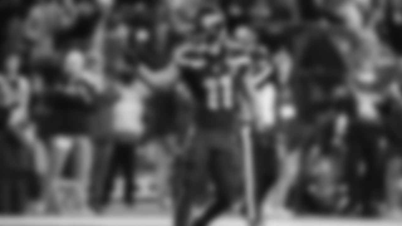 Seahawks wide receiver Jaxon Smith-Njigba (11) vs. the Houston Texans in Week 7.