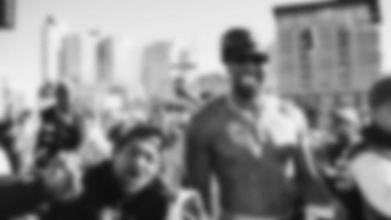 The Seahawks participated in the World Championship Parade through downtown Seattle on February 11, 2026.