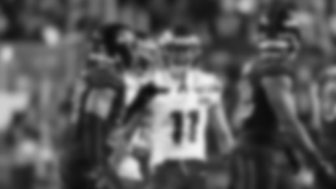 Seahawks wide receiver Jaxon Smith-Njigba (11) at the San Francisco 49ers in Week 18.