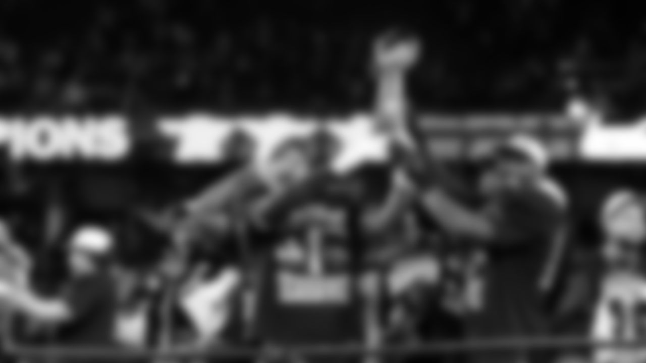 Seahawks defensive tackle Leonard Williams (99) vs. the New England Patriots in Super Bowl LX.