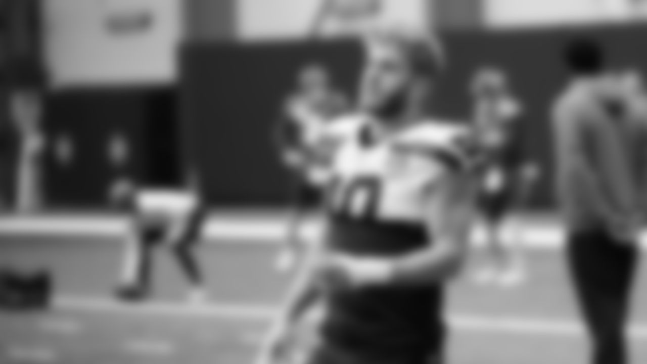 Seahawks wide receiver Cooper Kupp (10) practiced on Thursday, November 13, 2025 at the Virginia Mason Athletic Center.