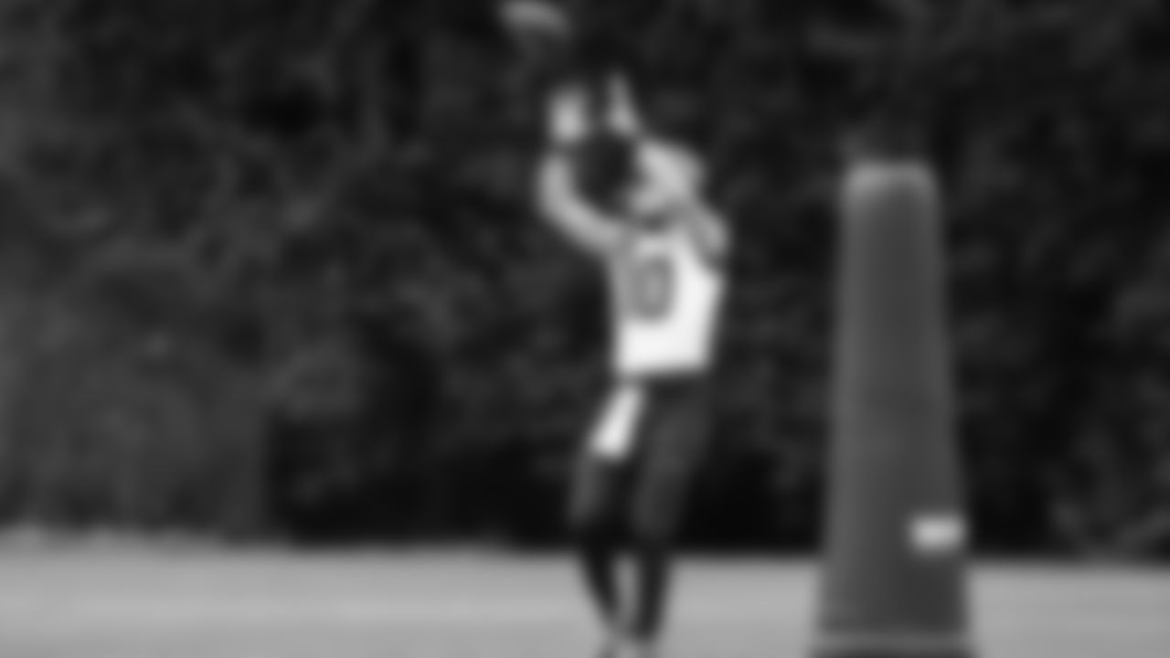 Seahawks wide receiver Cooper Kupp (10) practiced on Wednesday, January 1, 2026 at the Virginia Mason Athletic Center.