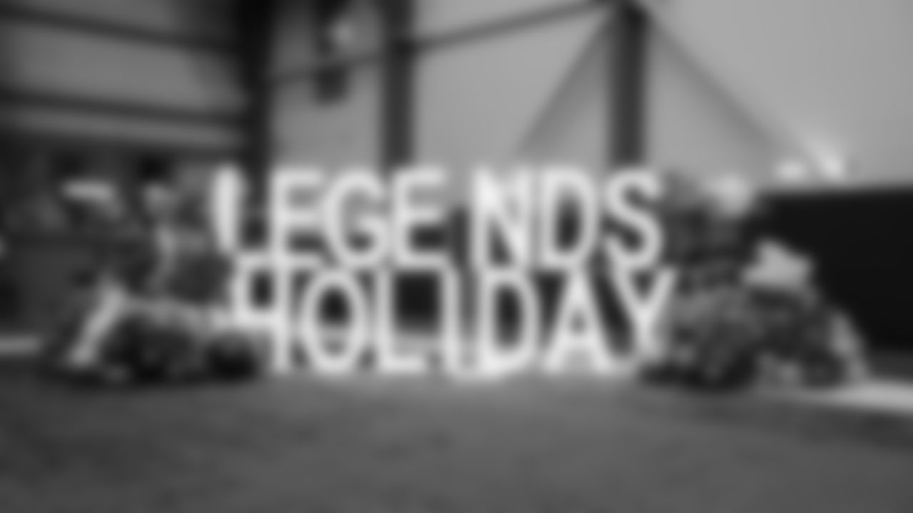 Seahawks Legends hosted a holiday event at the Virginia Mason Athletic Center on December 10, 2025.