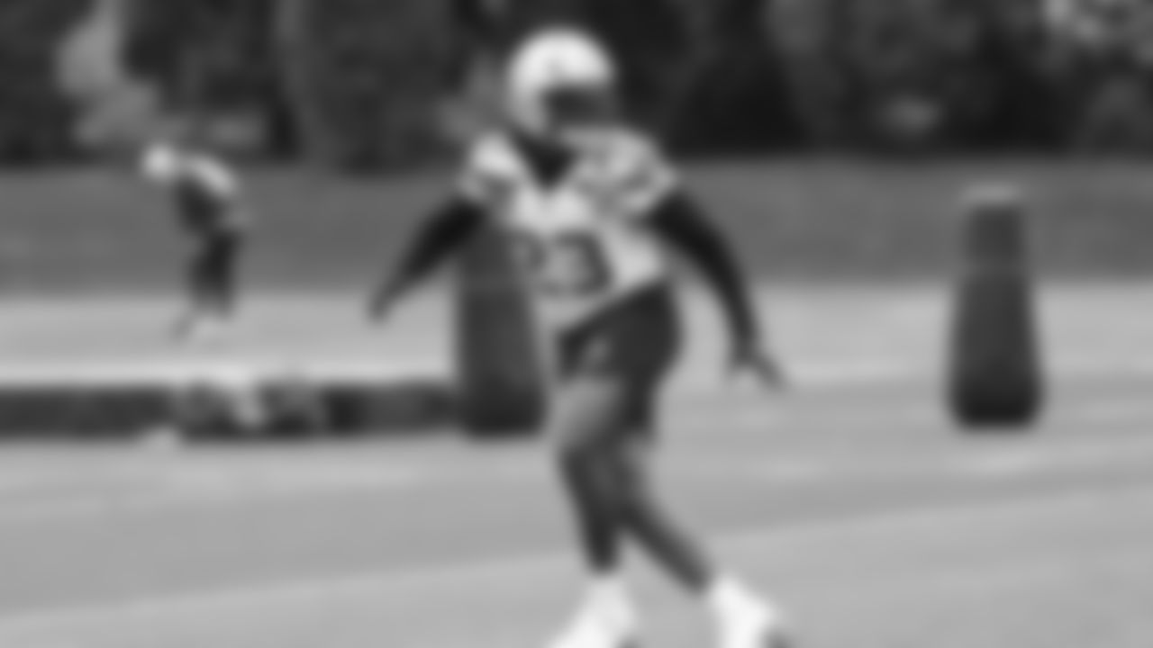 Seahawks safety D'Anthony Bell (23) practiced on Wednesday, November 26, 2025 at the Virginia Mason Athletic Center.