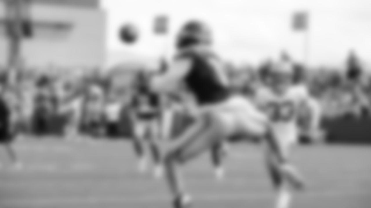 Seahawks wide receiver Jaxon Smith-Njigba (11) participated in a joint practice with the Packers at Ray Nitschke Field in Green Bay, Wisconsin.