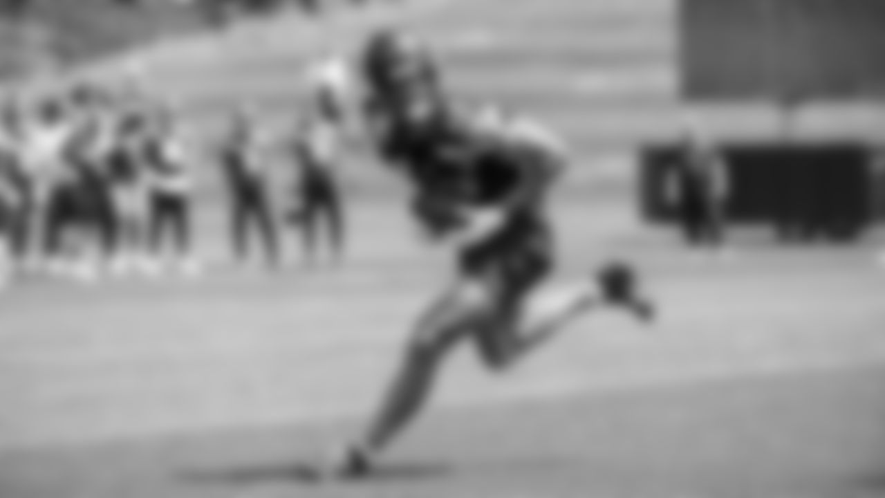 Seahawks wide receiver Cody White (82) participated in a workout on day five of OTAs on Wednesday, June 4, 2025 at the Virginia Mason Athletic Center.