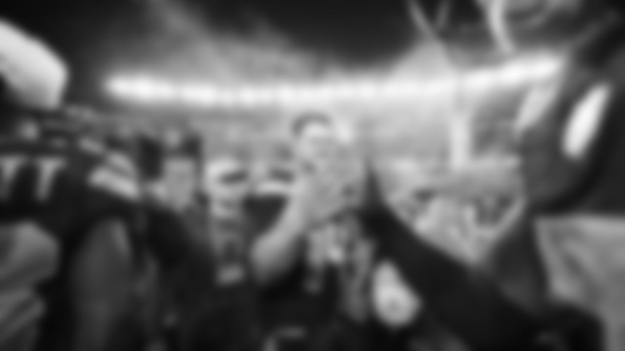 The Seahawks celebrated the 29-13 victory vs. the Patriots in Super Bowl LX.