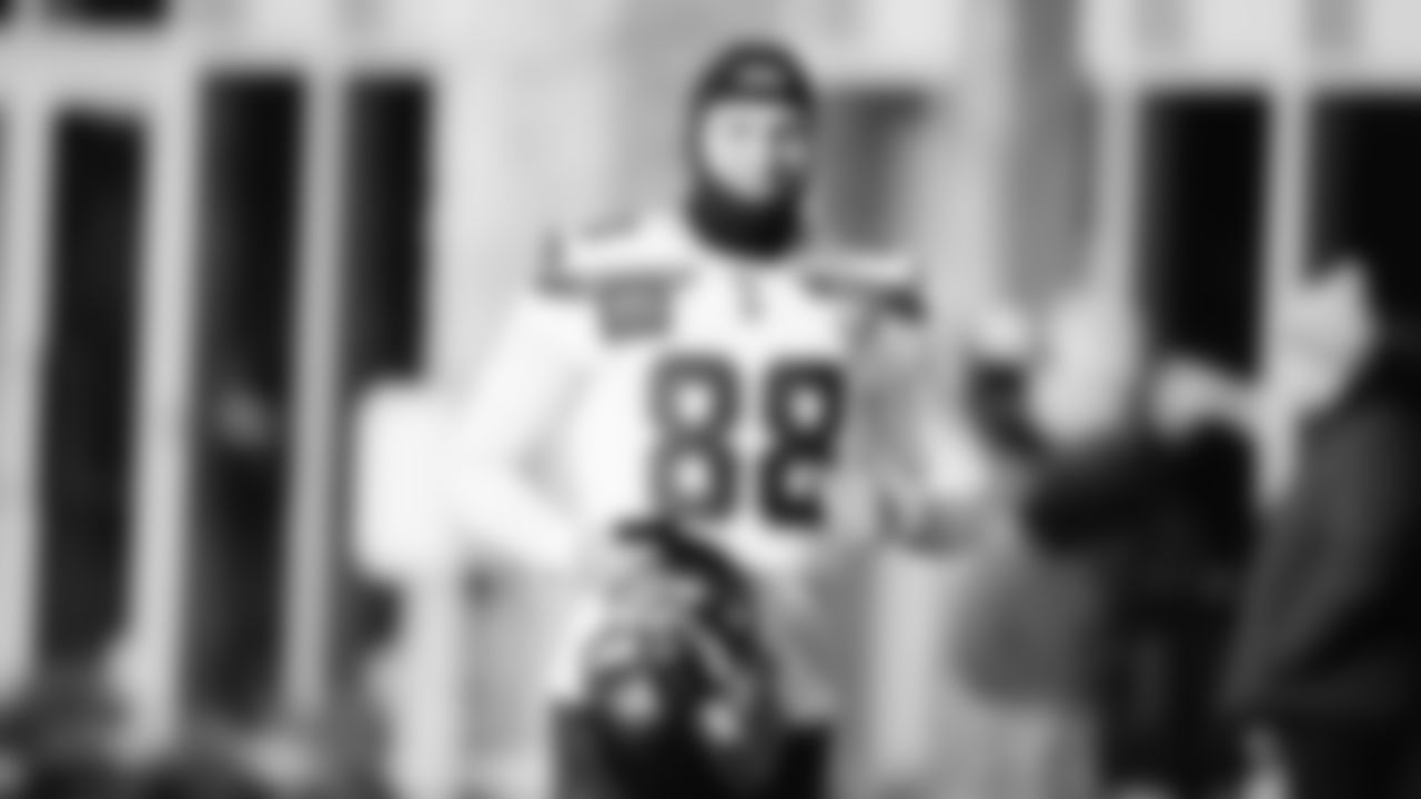 Seahawks tight end AJ Barner (88) practiced on Wednesday, December 31, 2025 at the Virginia Mason Athletic Center.